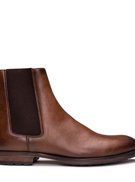 chelsea boot vegan microfibre