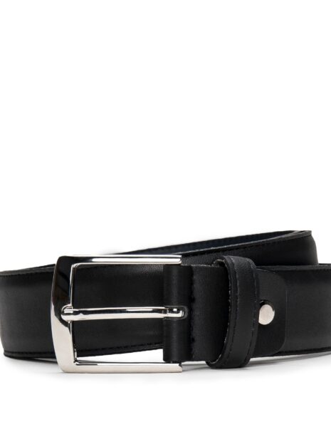 ceinture vegan microfibre noire