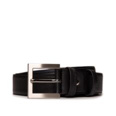 ceinture vegan homme noire