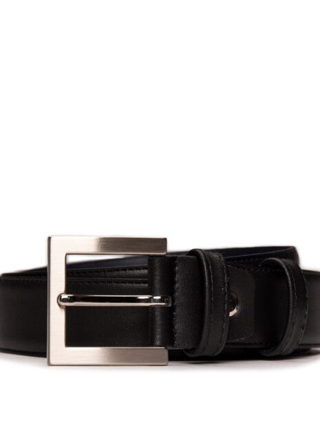 ceinture vegan homme noire