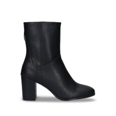 bottine cuir vegan talon