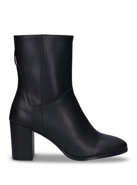 bottine cuir vegan talon