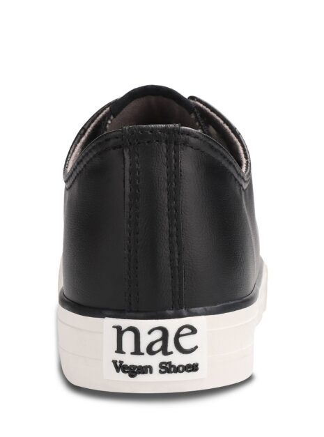 Clove_Black_3.jpg Basket vegan Clove noire — vue arrière avec logo