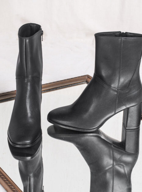 bottine cuir vegan